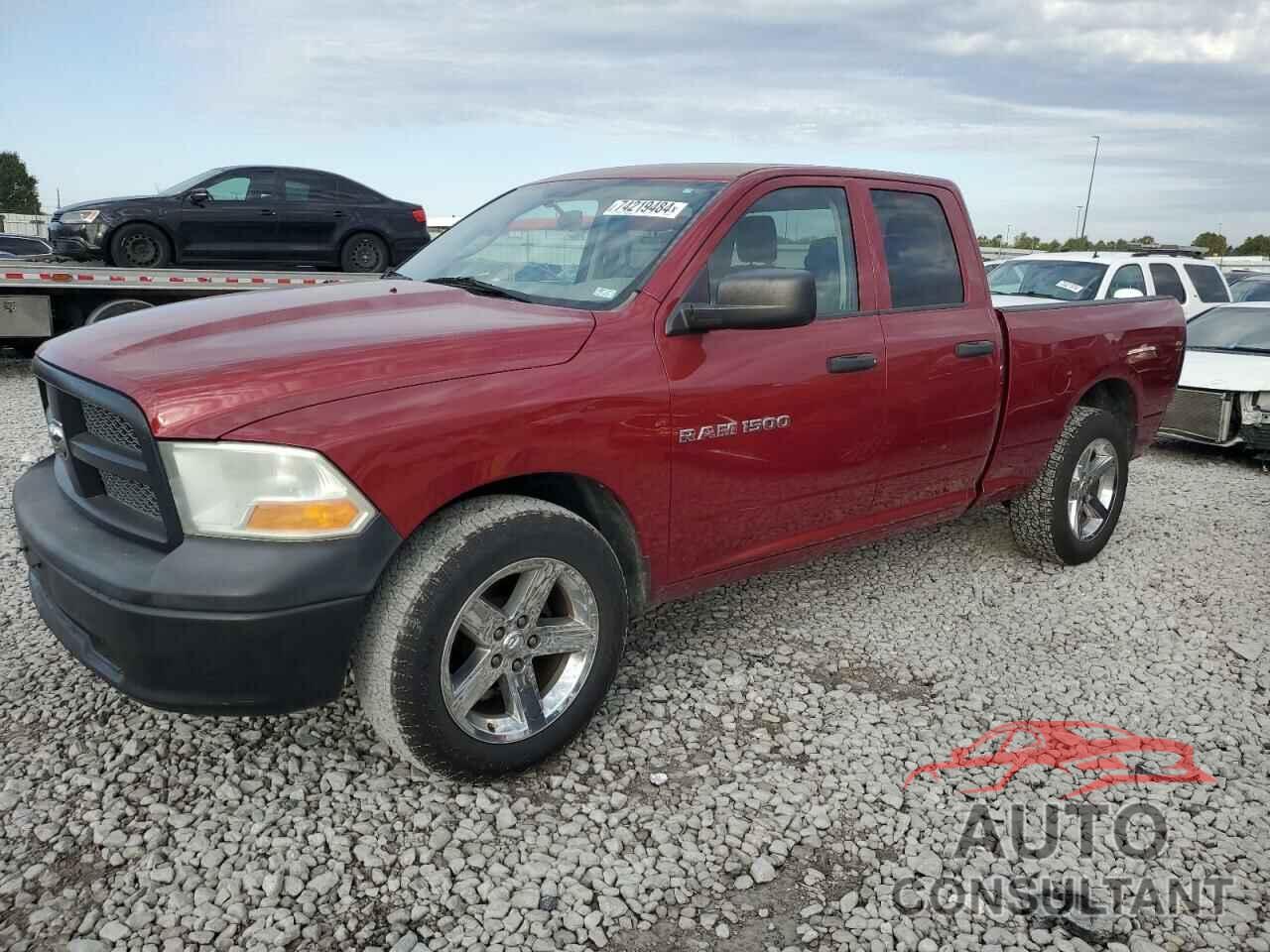 DODGE RAM 1500 2012 - 1C6RD7FP4CS116990