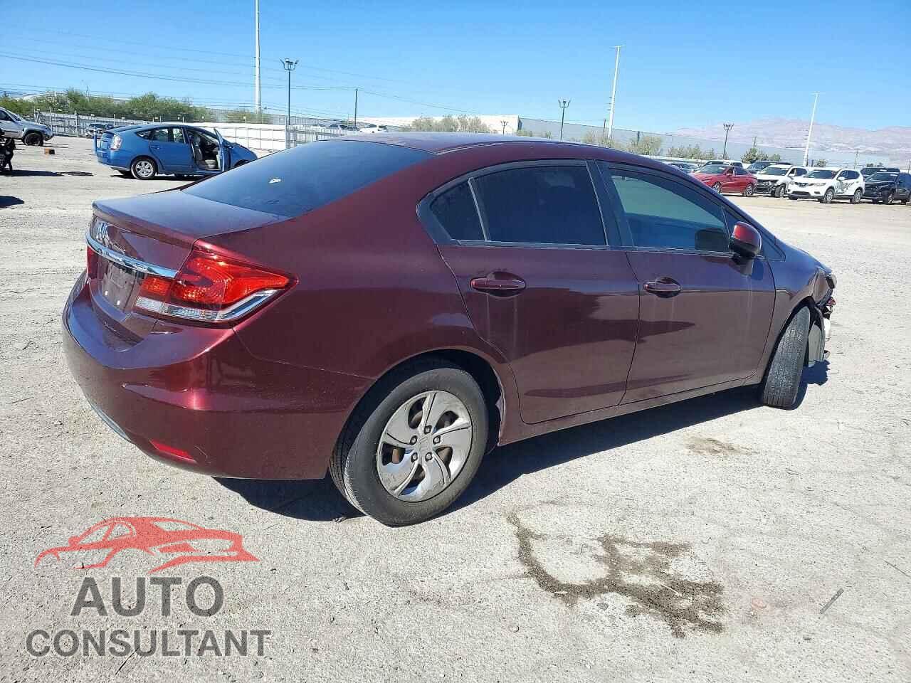 HONDA CIVIC 2013 - 19XFB2F52DE295196
