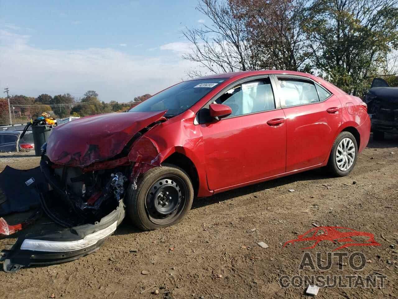 TOYOTA COROLLA 2019 - 2T1BURHE1KC190045