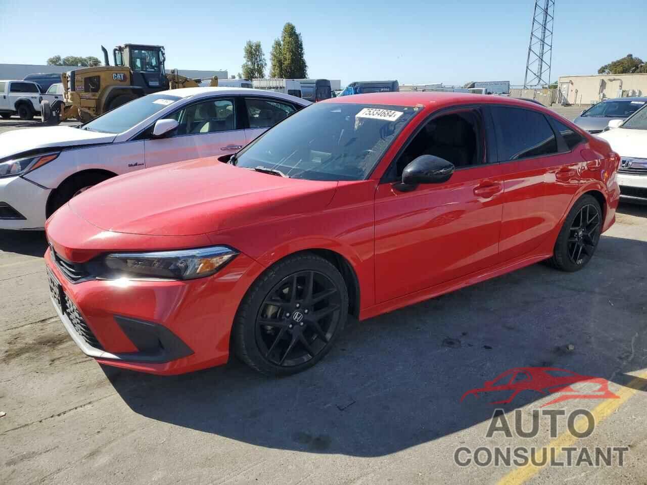 HONDA CIVIC 2022 - 2HGFE2F50NH541502