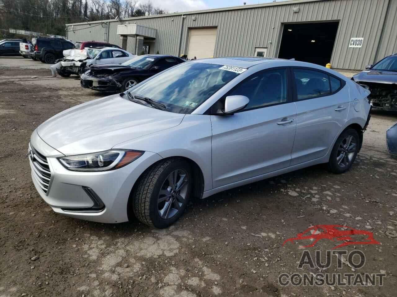 HYUNDAI ELANTRA 2017 - KMHD84LF5HU425991