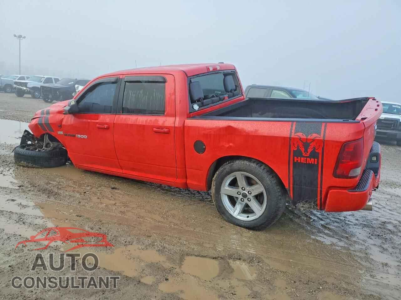 DODGE RAM 1500 2012 - 1C6RD7MT1CS256589