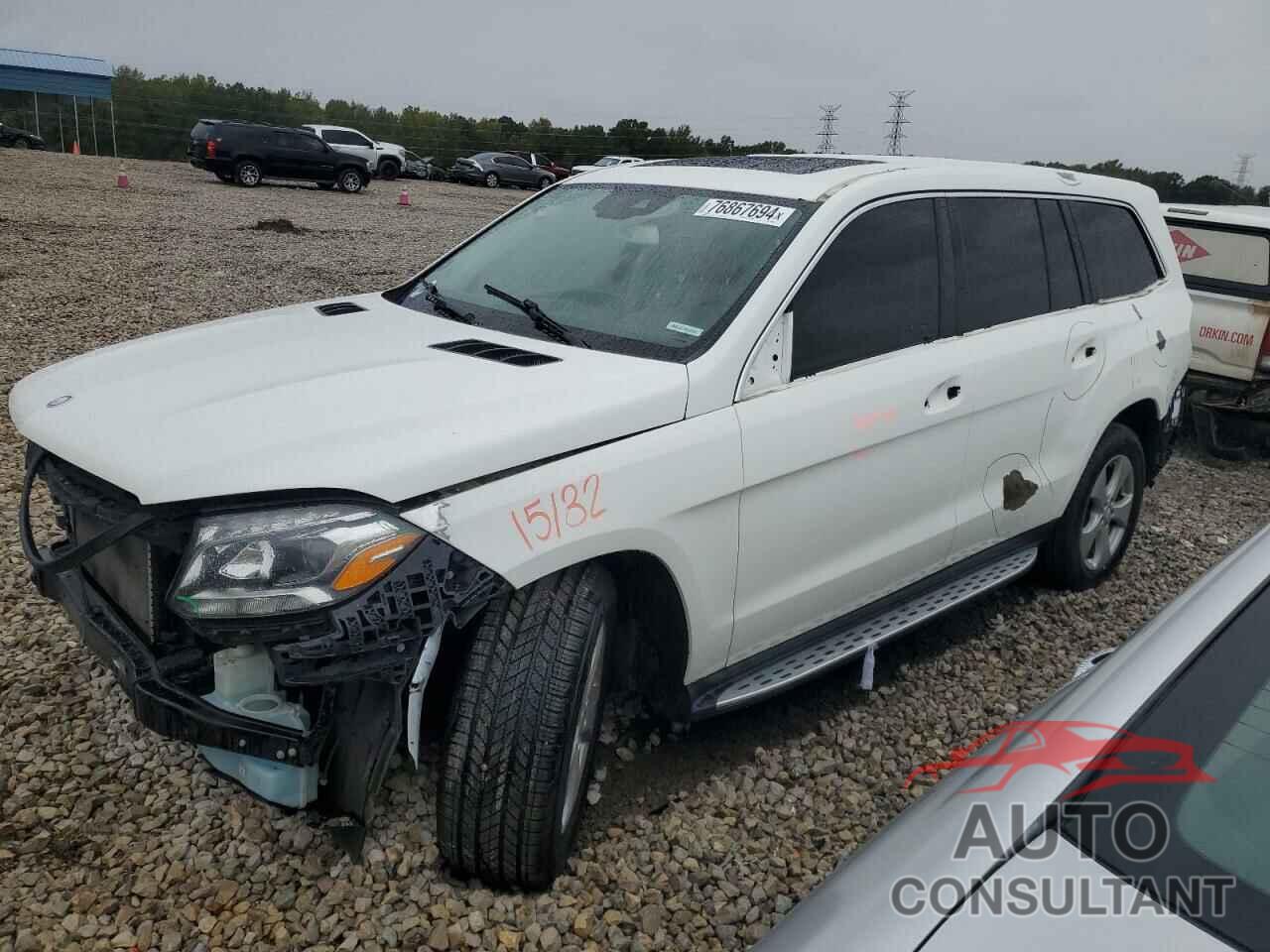 MERCEDES-BENZ GLS-CLASS 2017 - 4JGDF6EE0HA797293
