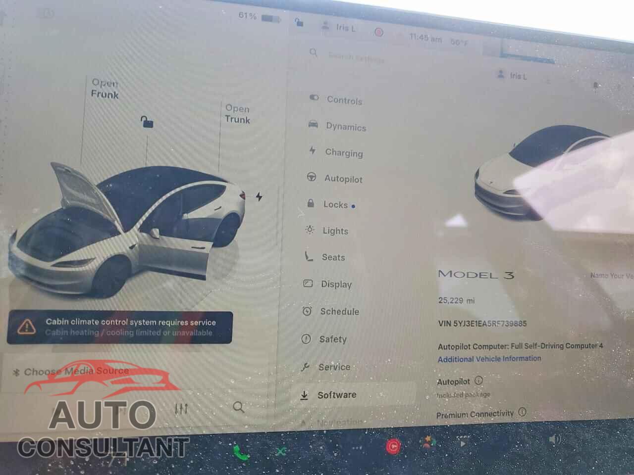 TESLA MODEL 3 2024 - 5YJ3E1EA5RF739885