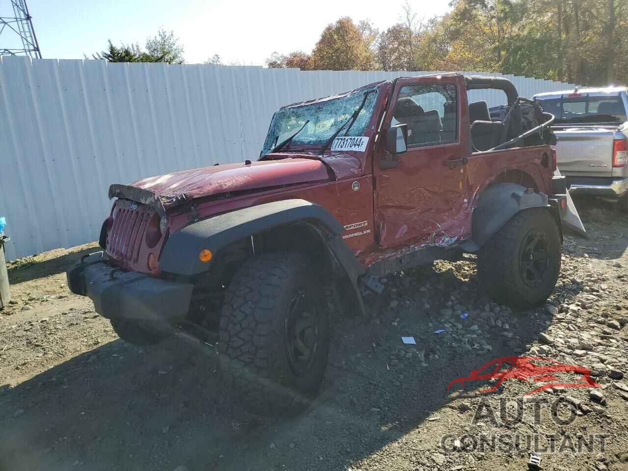 JEEP WRANGLER 2012 - 1C4AJWAG6CL149225