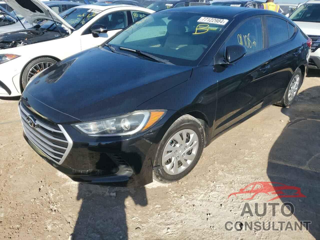 HYUNDAI ELANTRA 2017 - KMHD74LF1HU176639