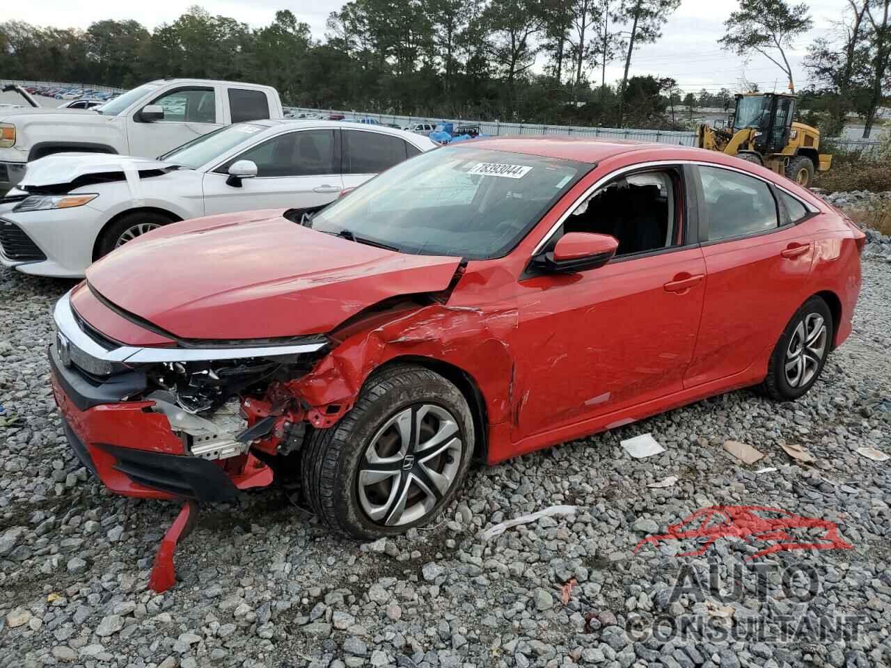 HONDA CIVIC 2017 - 2HGFC2F52HH532410