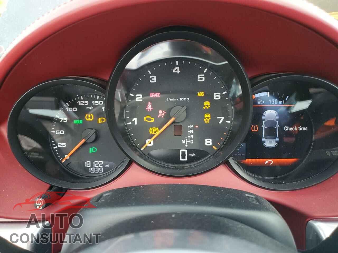 PORSCHE BOXSTER 2018 - WP0CA2A89JS210094