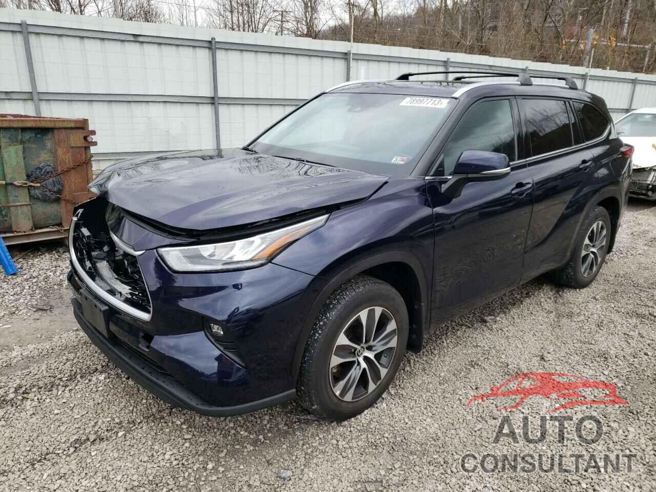 TOYOTA HIGHLANDER 2020 - 5TDGZRBH5LS515752