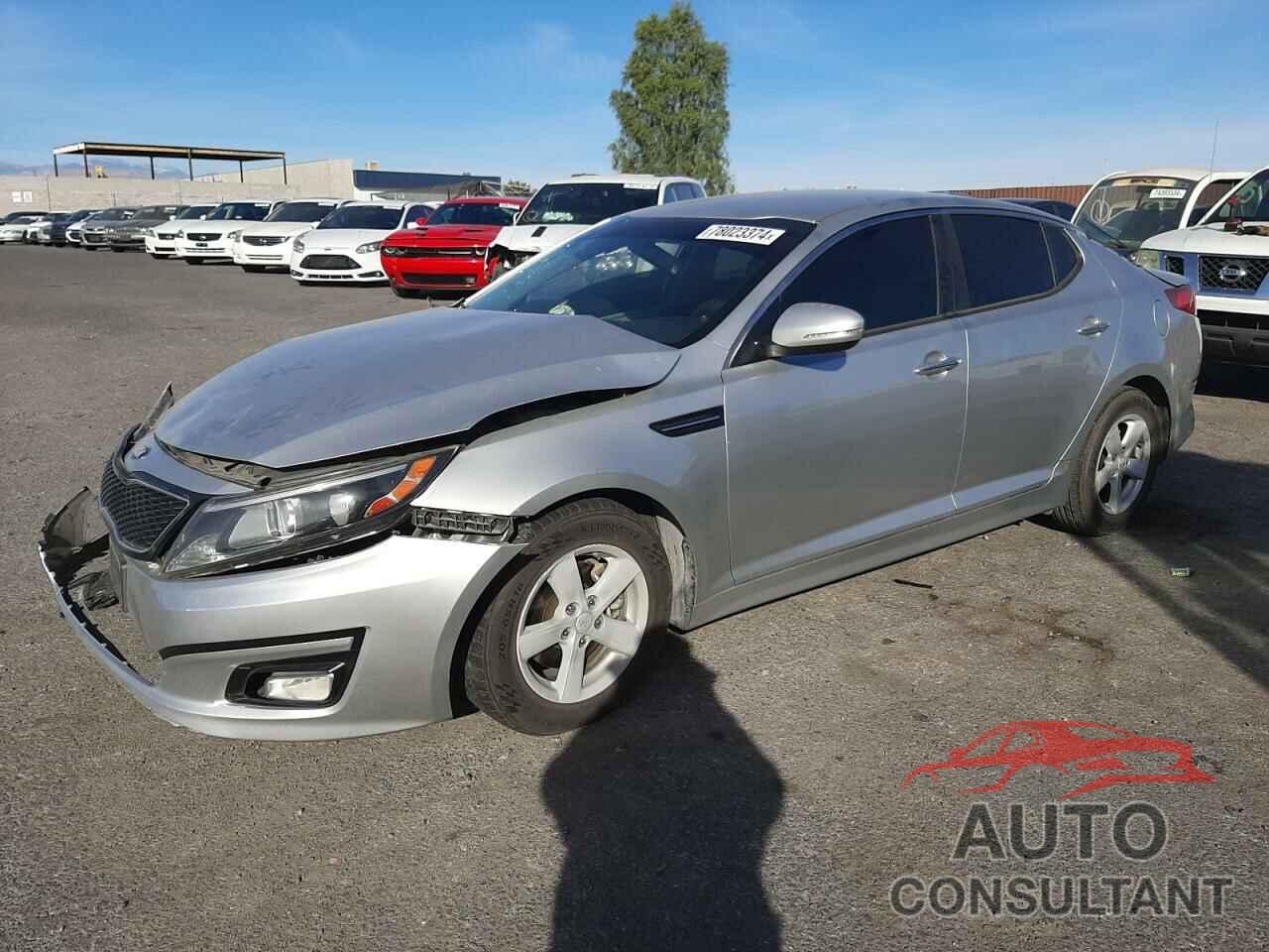 KIA OPTIMA 2014 - KNAGM4A78E5522940