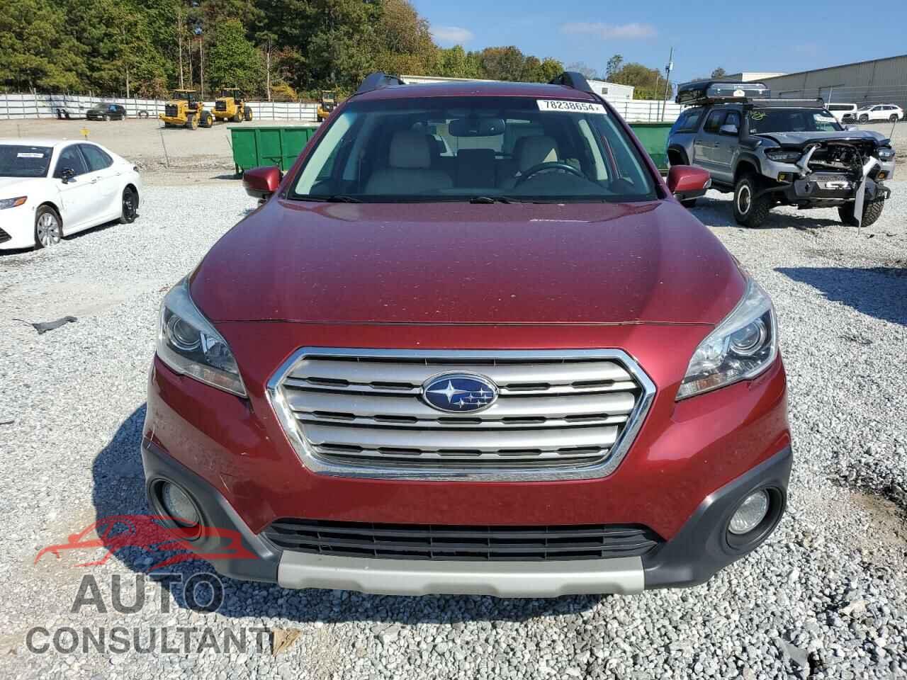 SUBARU OUTBACK 2016 - 4S4BSBLC8G3327335