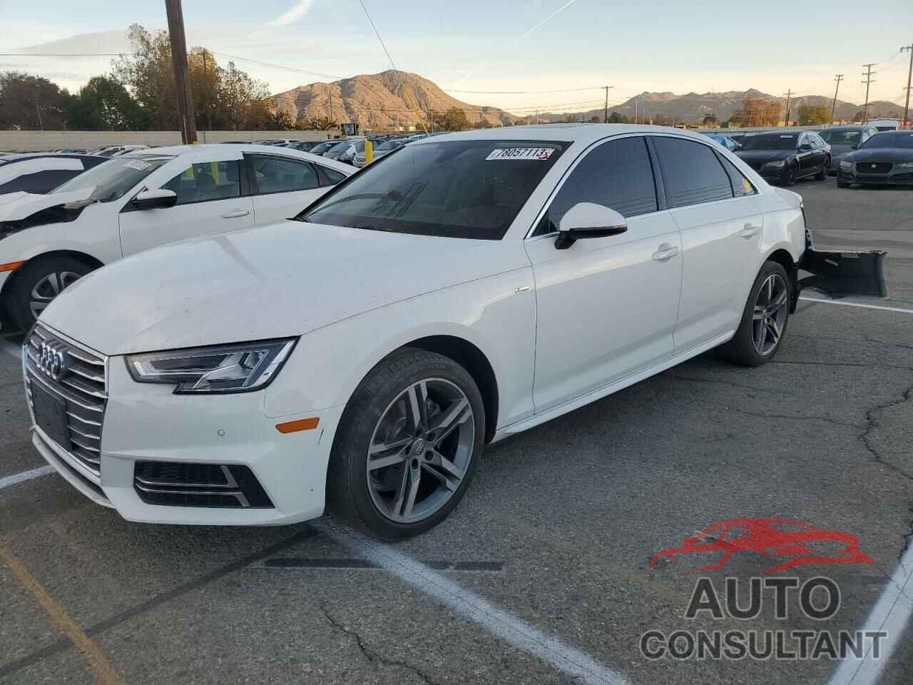 AUDI A4 2018 - WAULMAF40JA233922