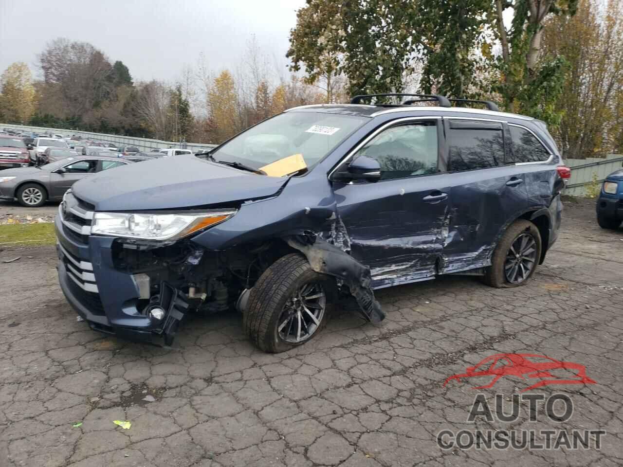 TOYOTA HIGHLANDER 2018 - 5TDJZRFH2JS909285