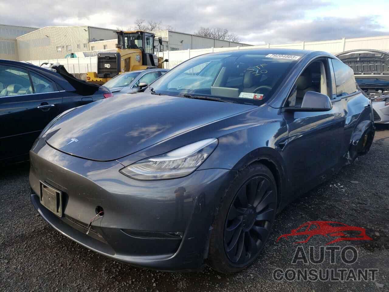 TESLA MODEL Y 2020 - 5YJYGDEF7LF027947