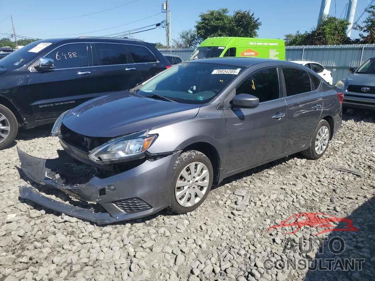 NISSAN SENTRA 2017 - 3N1AB7AP2HY336627