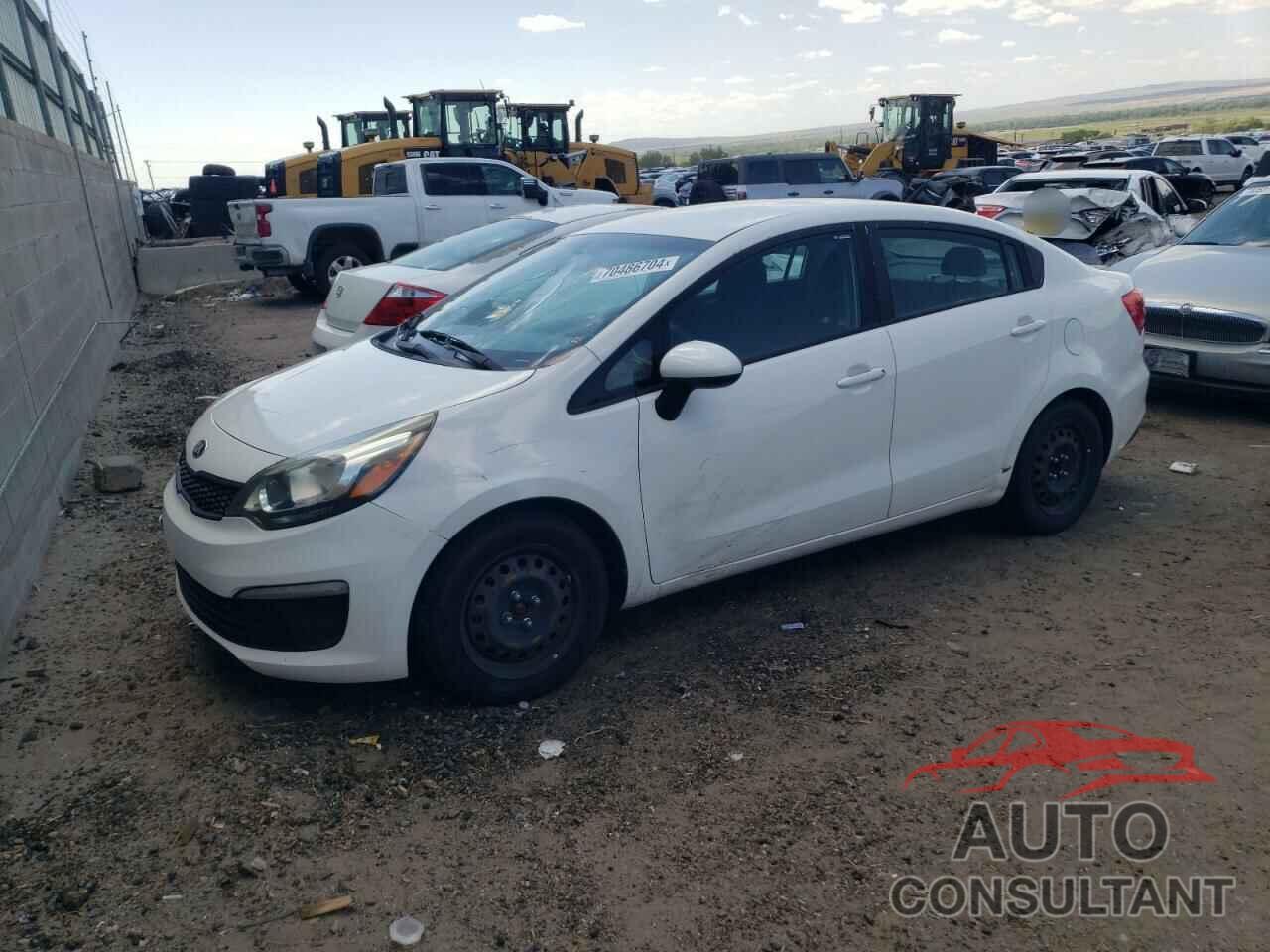 KIA RIO 2017 - KNADM4A34H6025821