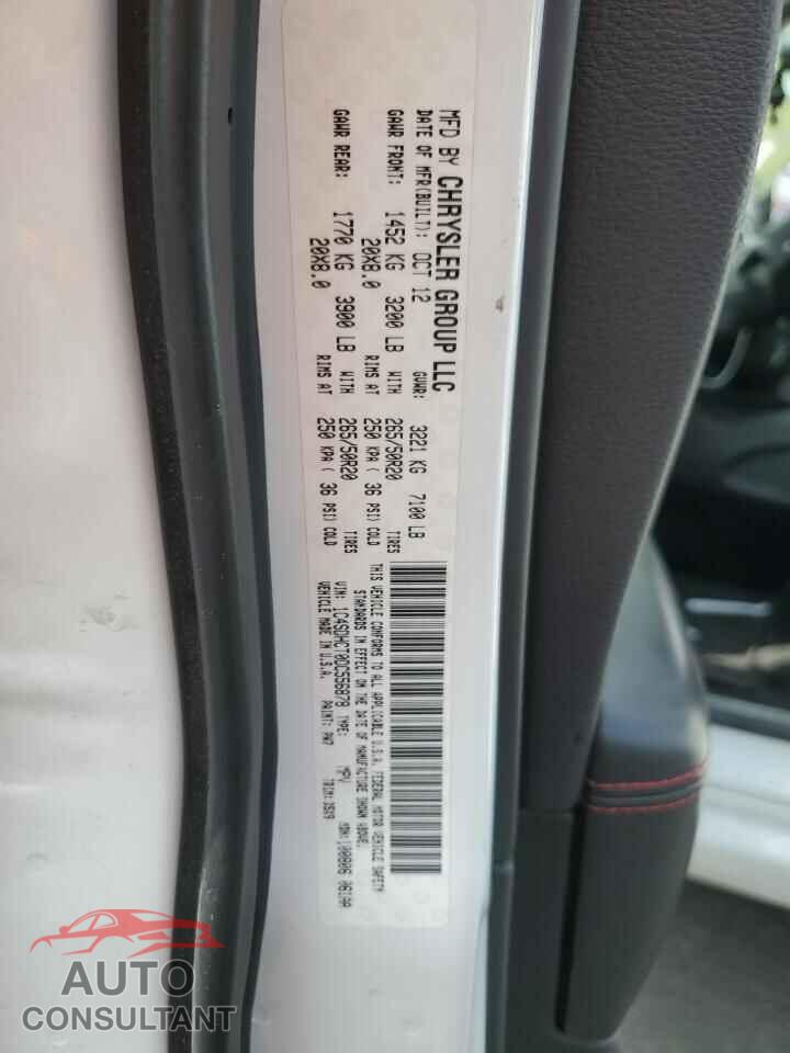 DODGE DURANGO 2013 - 1C4SDHCT0DC556878