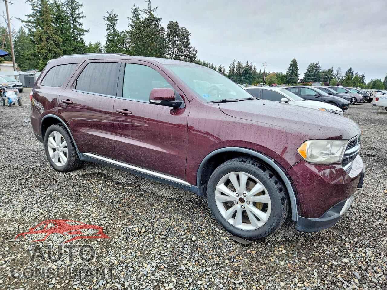 DODGE DURANGO 2012 - 1C4SDJDT6CC163309