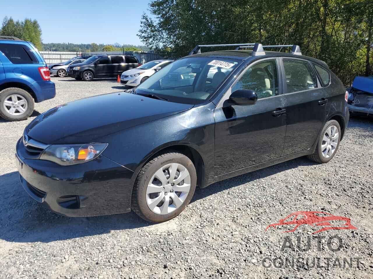 SUBARU IMPREZA 2011 - JF1GH6A67BG829094