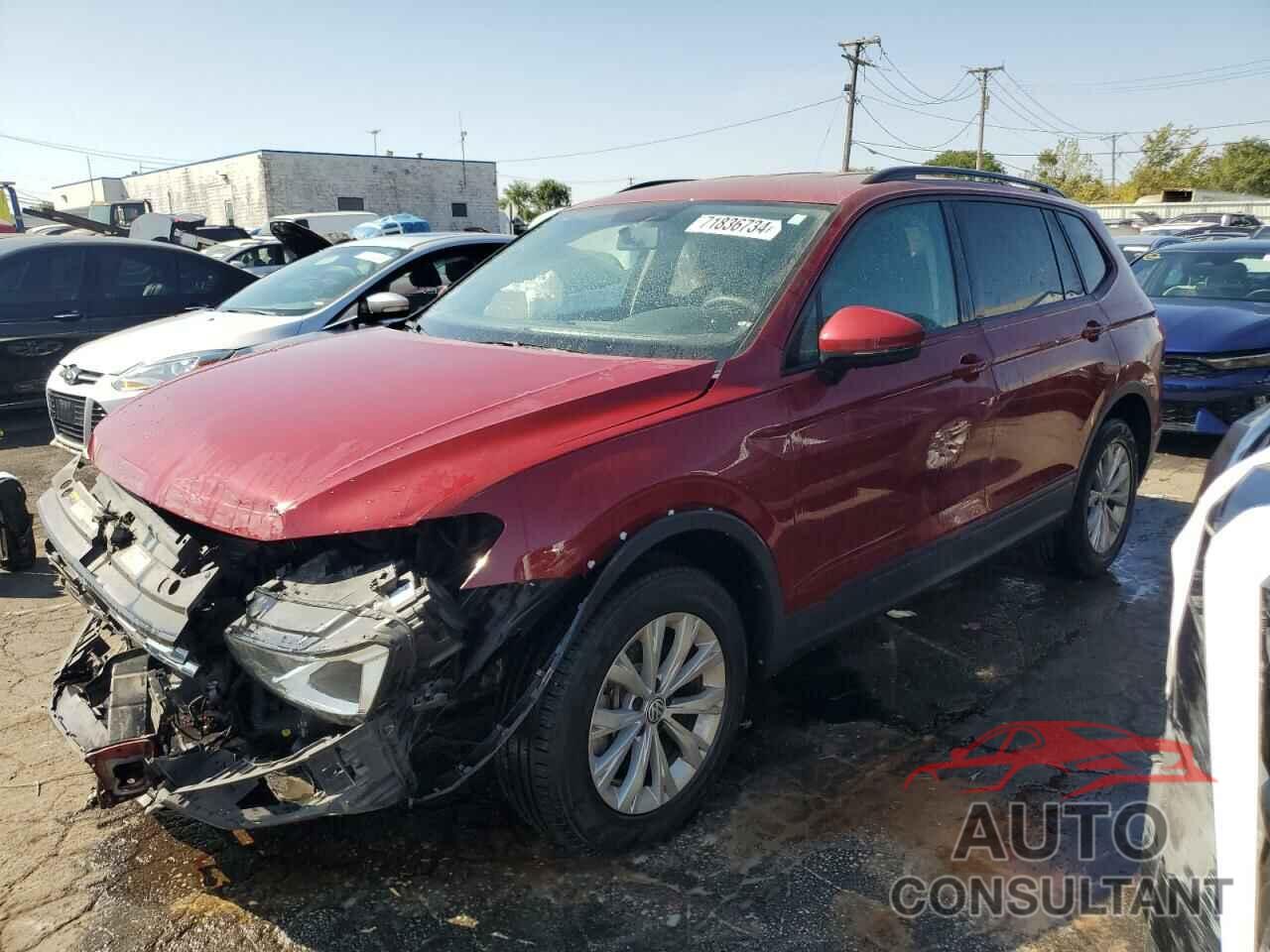 VOLKSWAGEN TIGUAN 2019 - 3VV0B7AX1KM120518