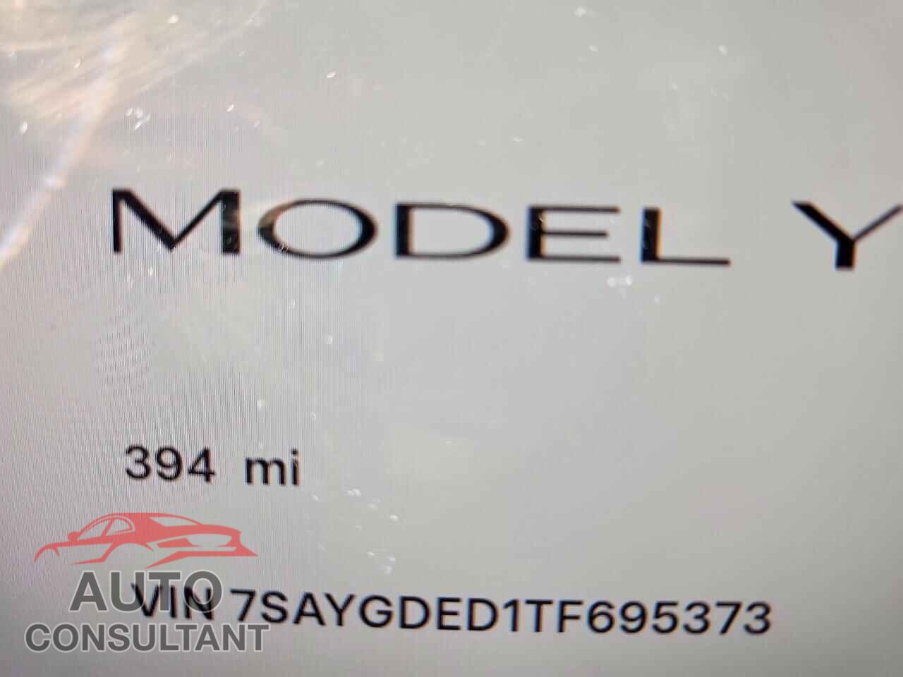 TESLA MODEL Y 2026 - 7SAYGDED1TF695373