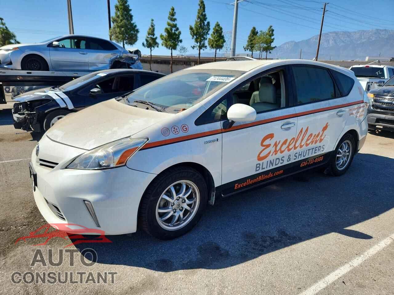 TOYOTA PRIUS 2012 - JTDZN3EU7C3128227