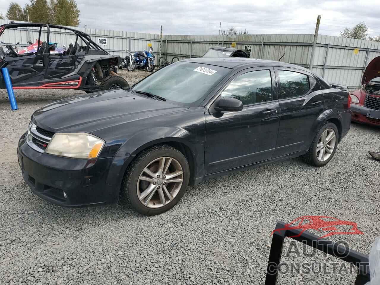 DODGE AVENGER 2012 - 1C3CDZEG4CN269478