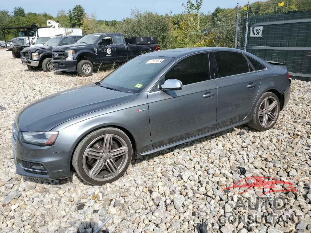 AUDI S4/RS4 2016 - WAUBGAFL8GA000812