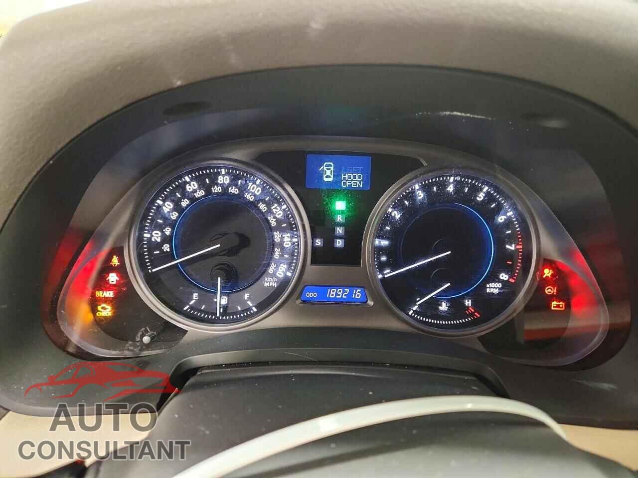 LEXUS IS 2010 - JTHCF5C29A2033010