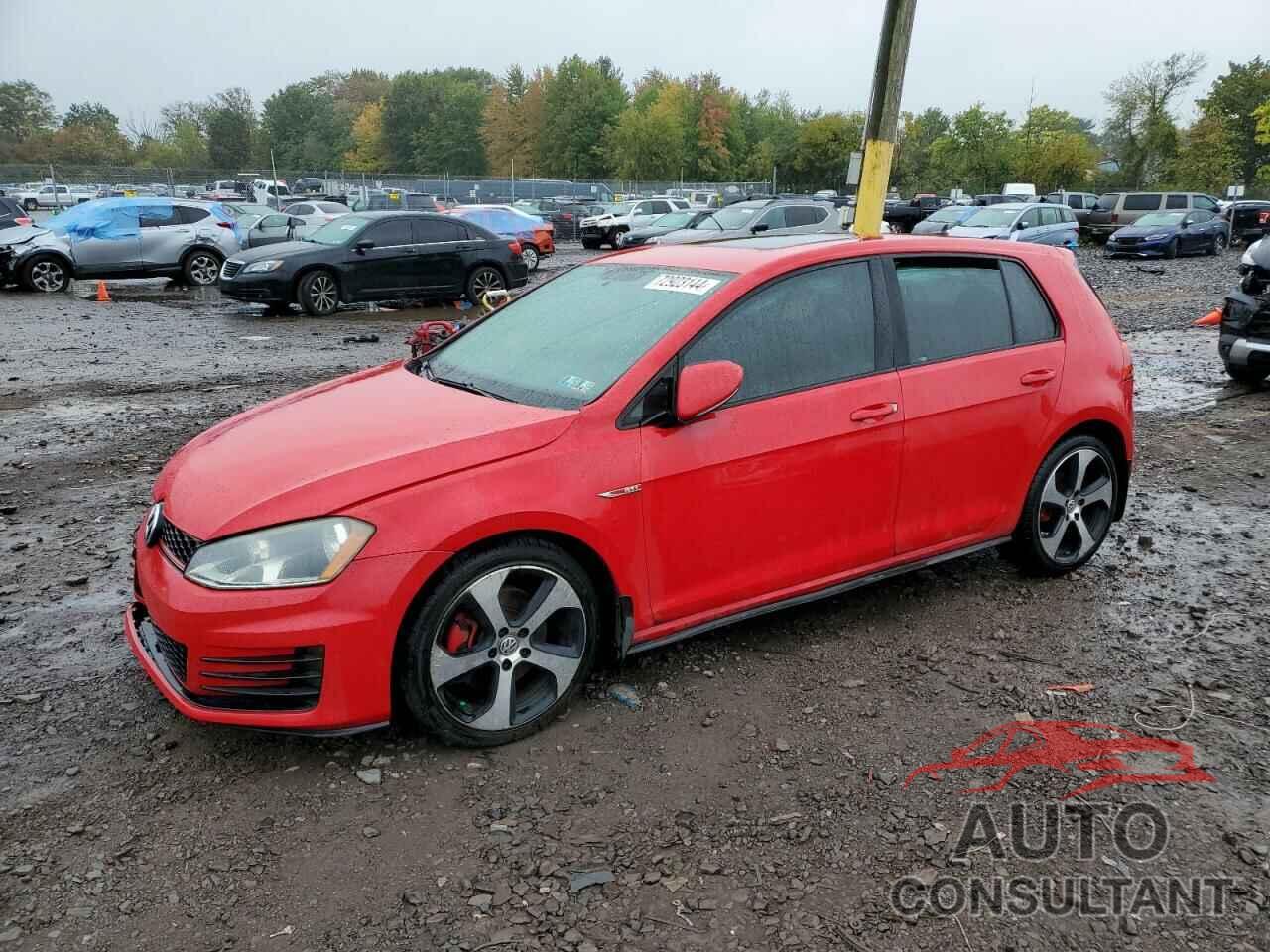 VOLKSWAGEN GTI 2016 - 3VW5T7AU0GM047041