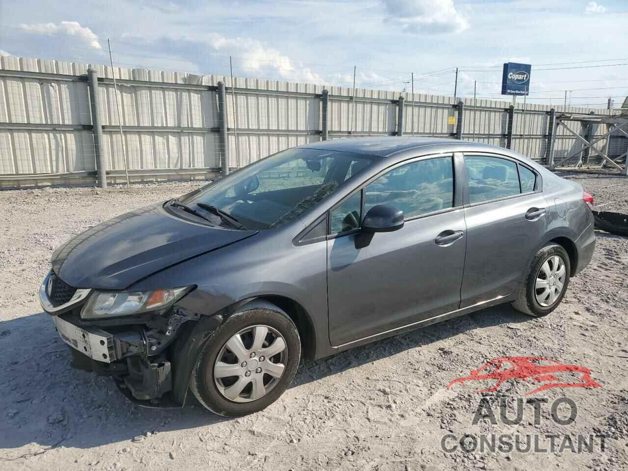 HONDA CIVIC 2013 - 19XFB2F54DE018372
