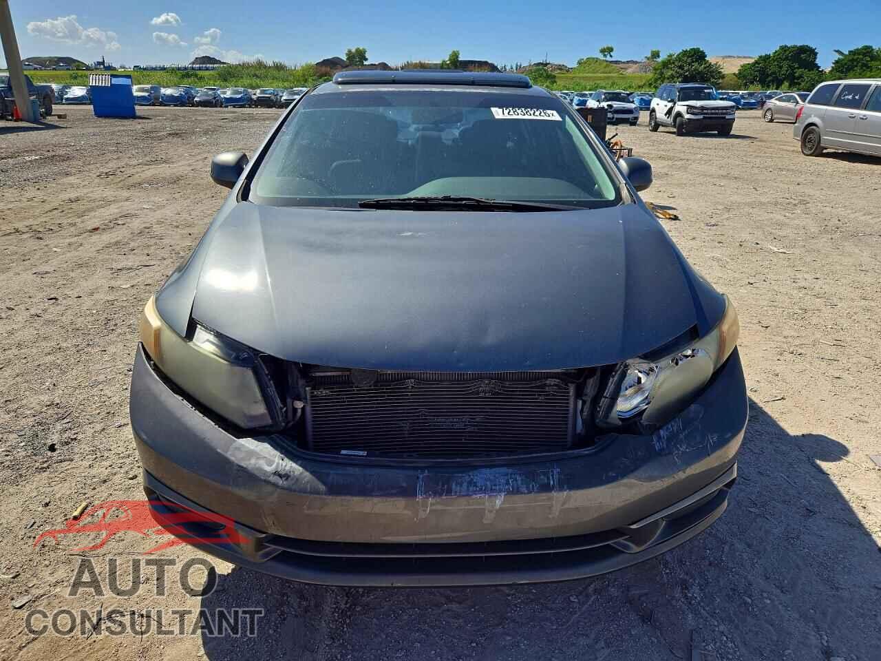 HONDA CIVIC 2012 - 19XFB2F96CE028340