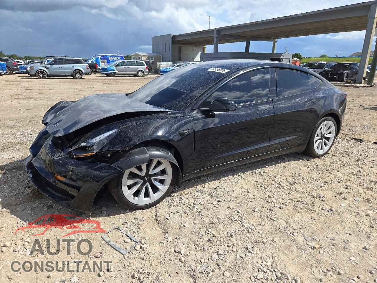 TESLA MODEL 3 2022 - 5YJ3E1EBXNF351621