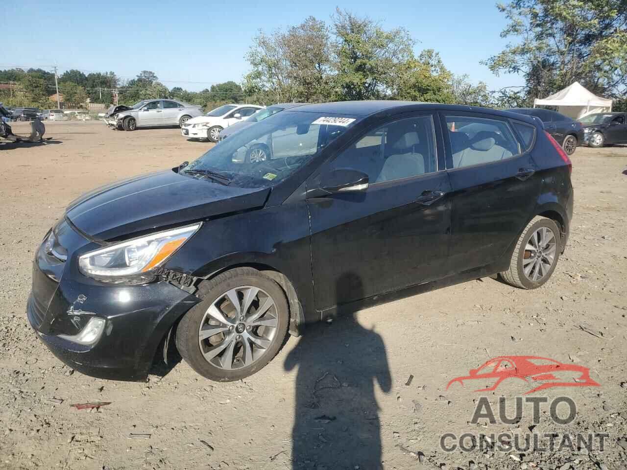 HYUNDAI ACCENT 2015 - KMHCU5AE6FU234035