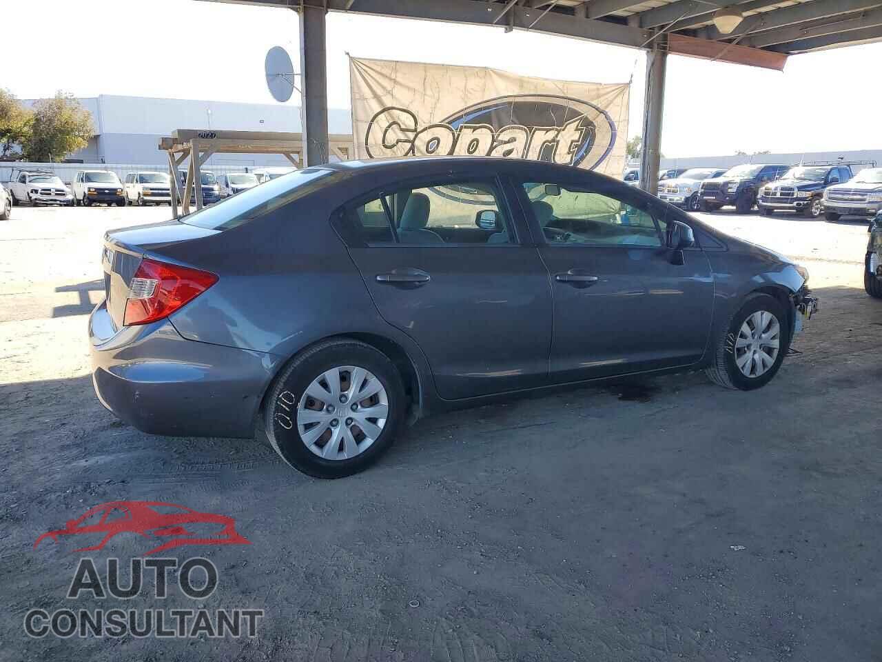 HONDA CIVIC 2012 - 19XFB2F59CE085516