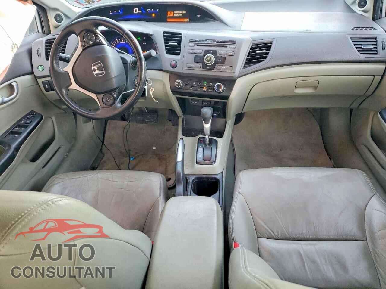 HONDA CIVIC 2012 - 19XFB2F92CE379570