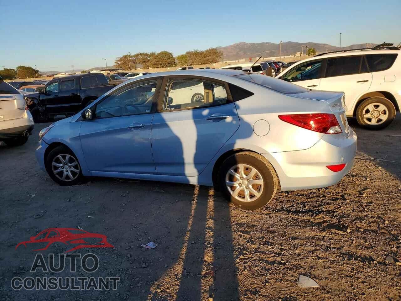 HYUNDAI ACCENT 2013 - KMHCT4AE5DU549127