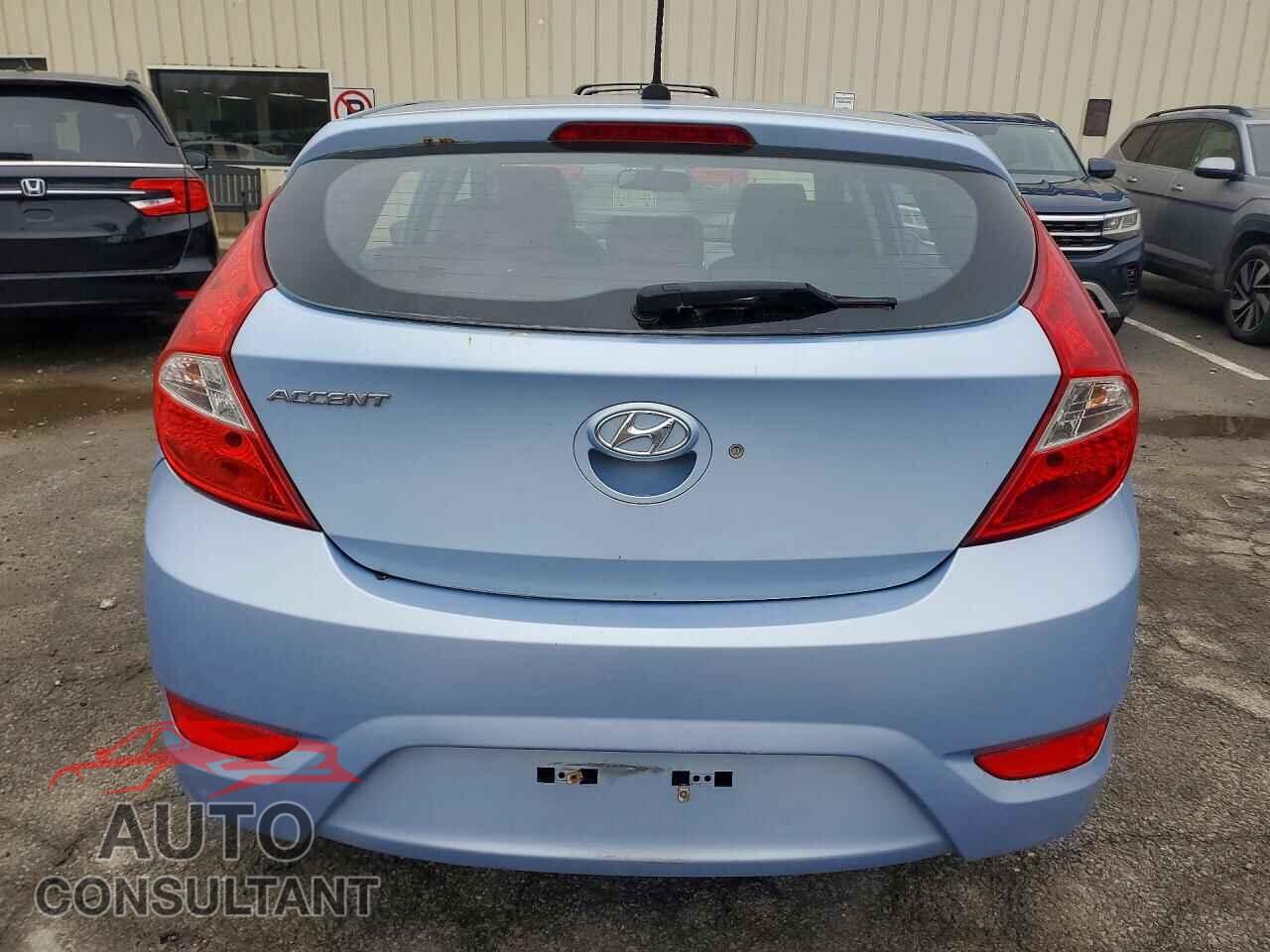 HYUNDAI ACCENT 2012 - KMHCT5AE3CU015872
