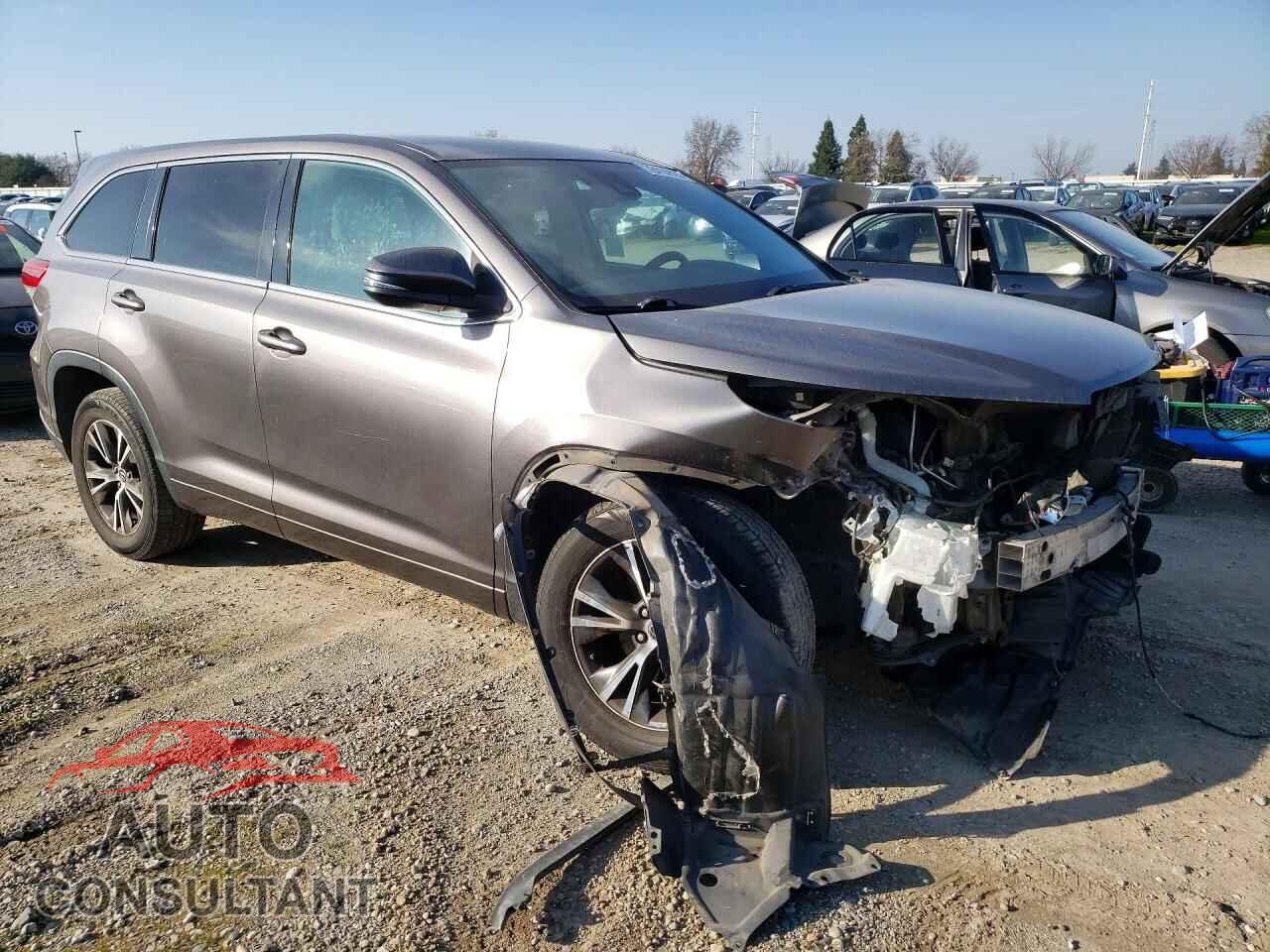 TOYOTA HIGHLANDER 2017 - 5TDZZRFH5HS220208