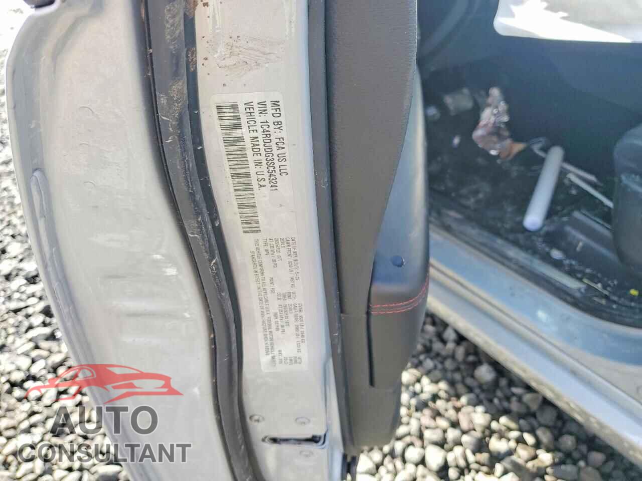 DODGE DURANGO 2025 - 1C4RDJDG3SC543241