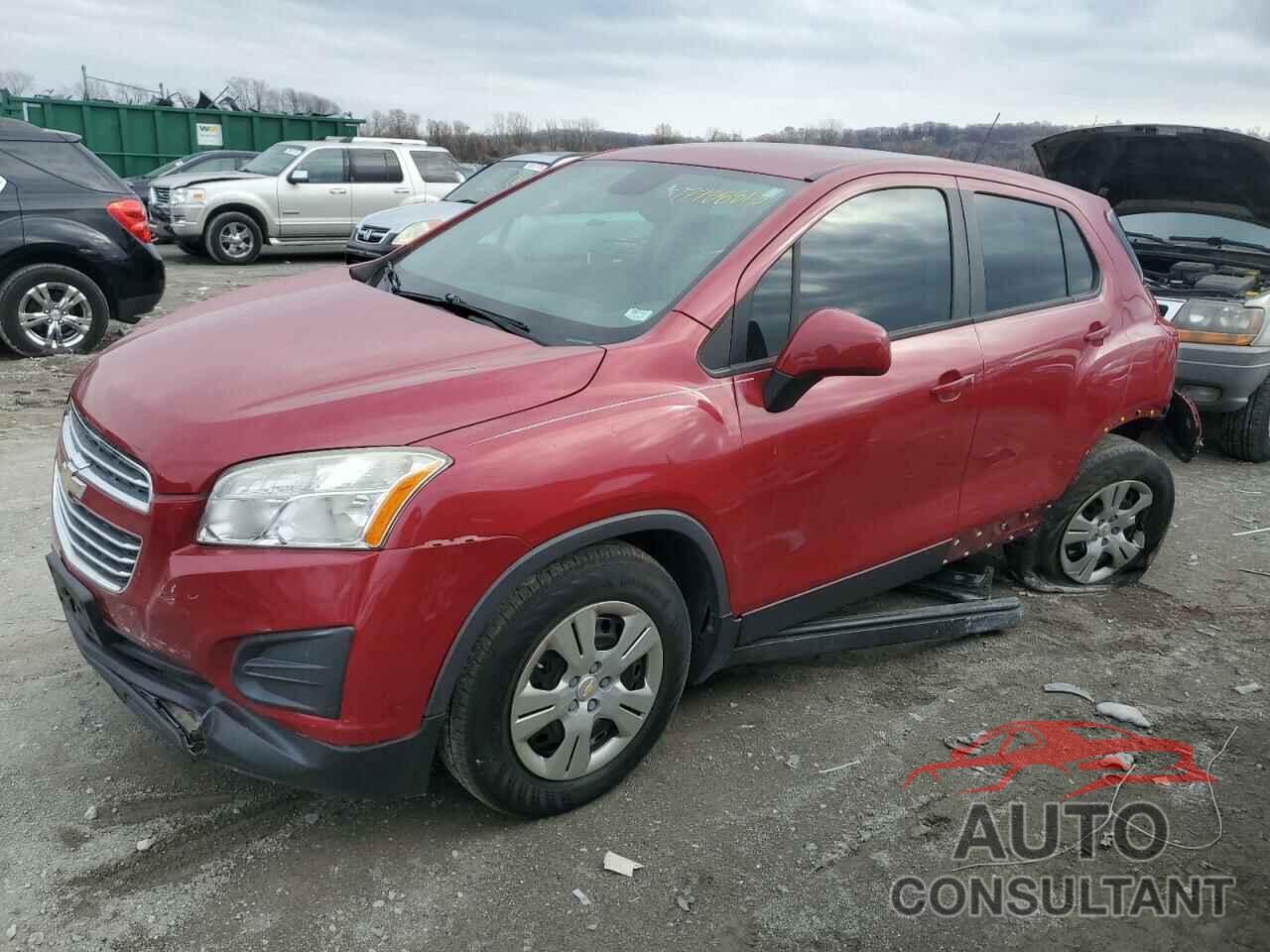 CHEVROLET TRAX 2015 - KL7CJKSB3FB102262