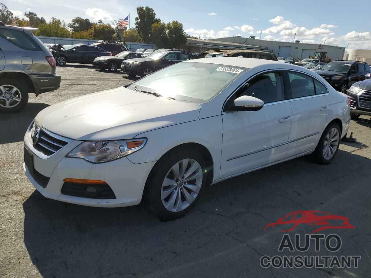 VOLKSWAGEN CC 2010 - WVWMP7AN3AE558817