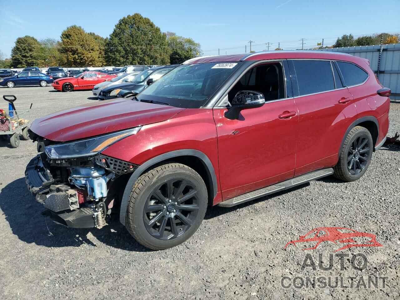 TOYOTA HIGHLANDER 2021 - 5TDGZRAHXMS532114