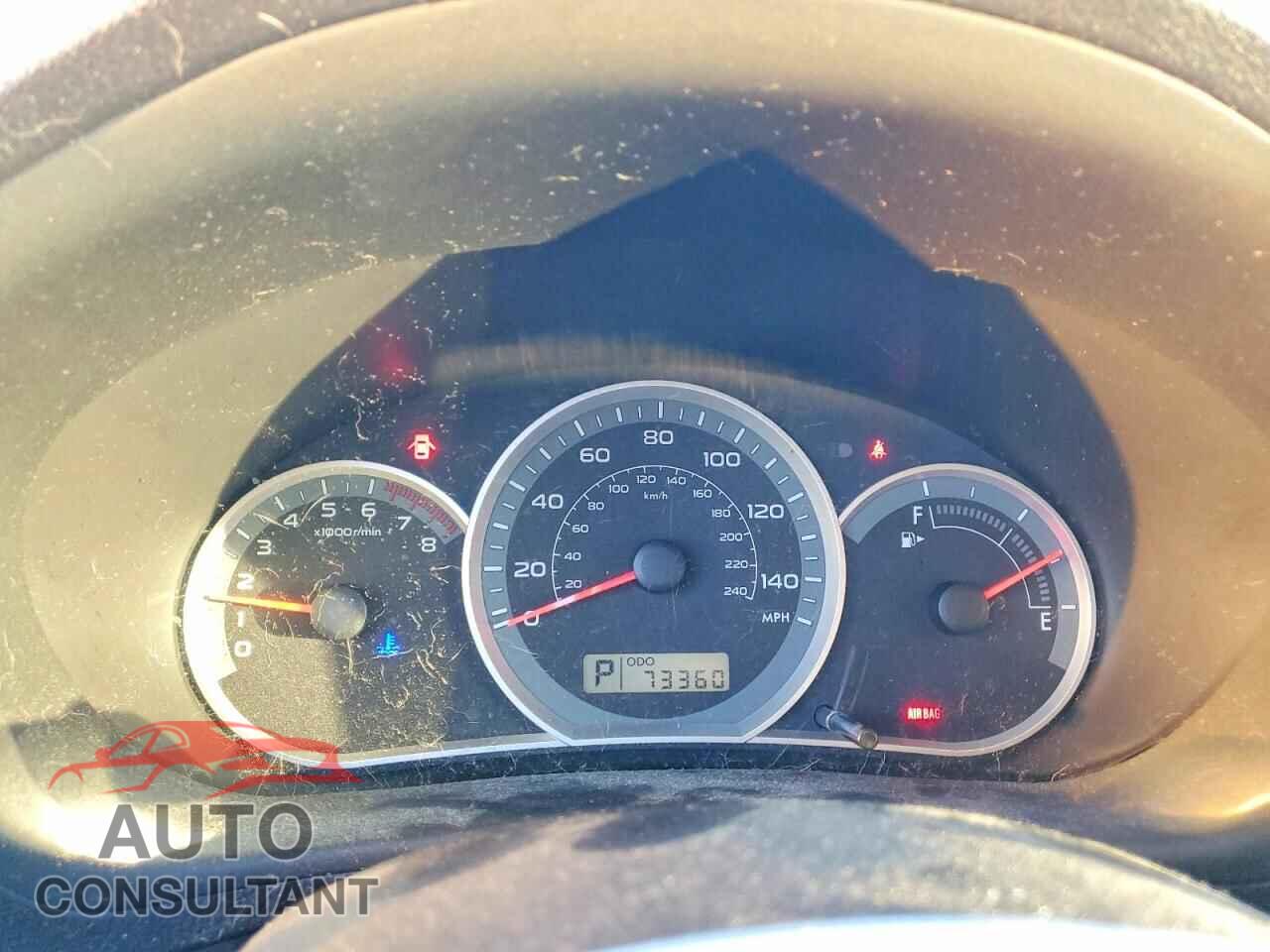 SUBARU IMPREZA 2011 - JF1GH6B60BH809326