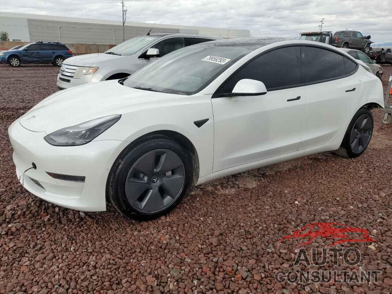 TESLA MODEL 3 2022 - 5YJ3E1EA6NF201979