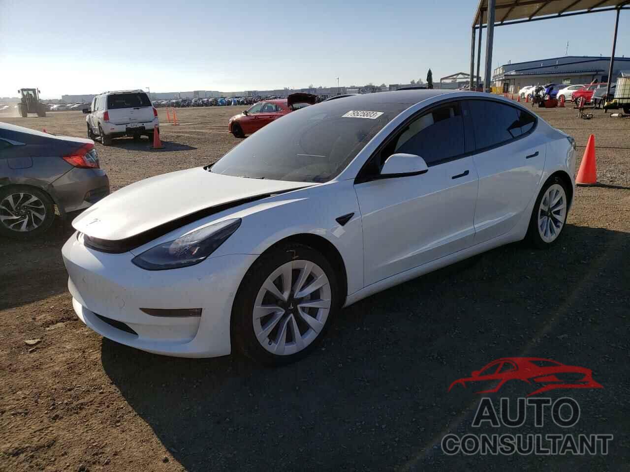 TESLA MODEL 3 2022 - 5YJ3E1EB2NF137707