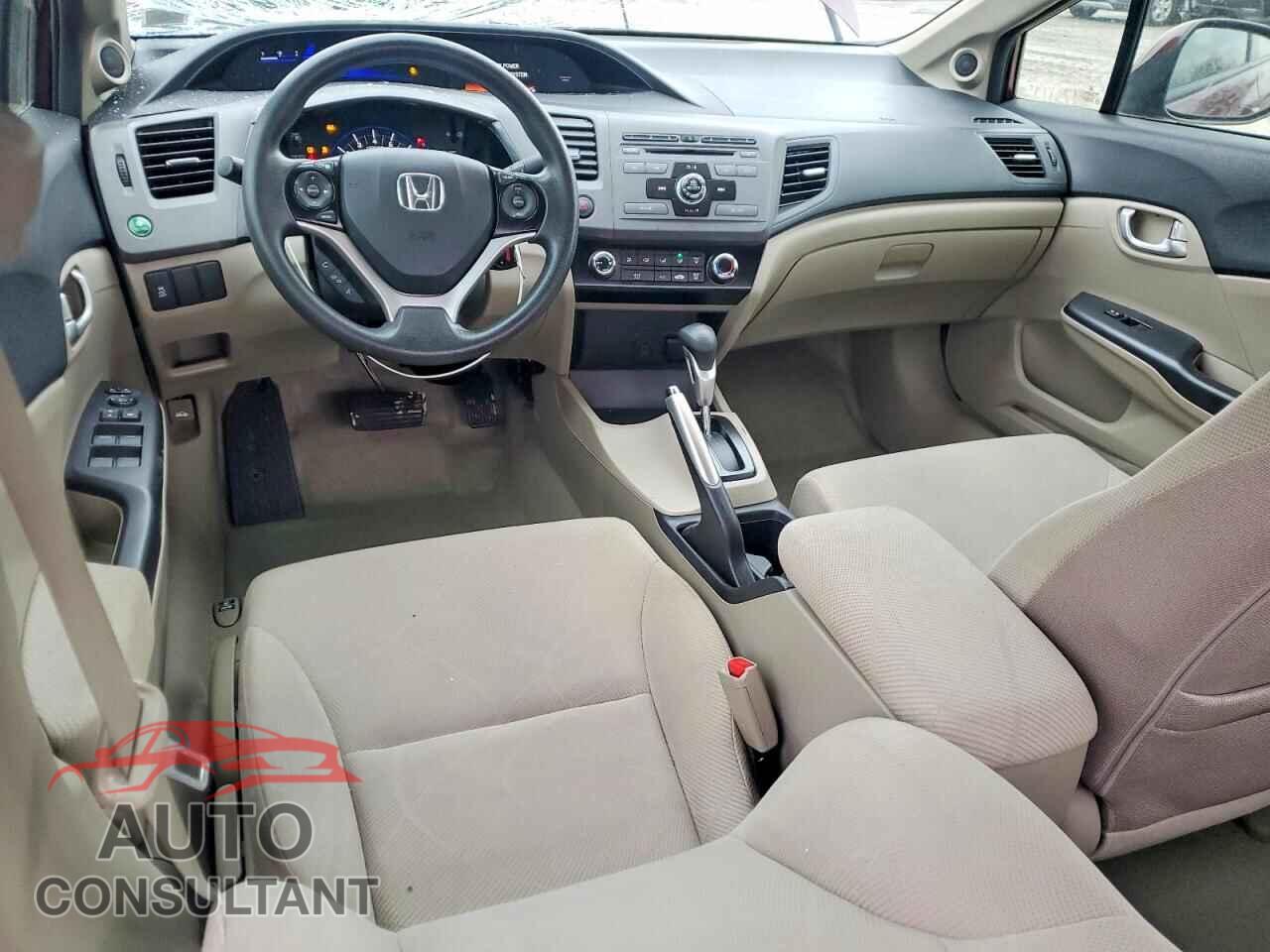 HONDA CIVIC 2012 - 2HGFB2F86CH545781