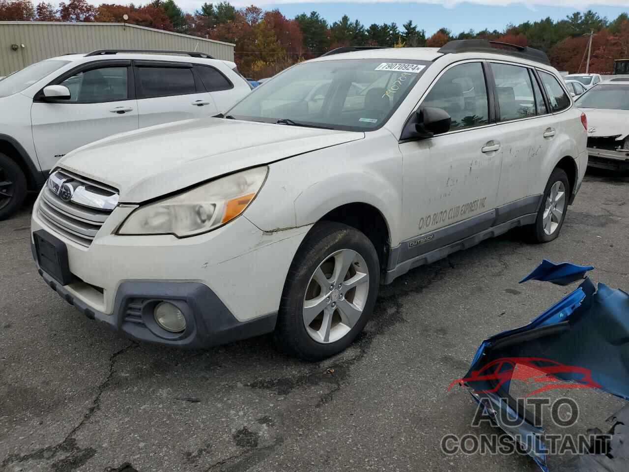 SUBARU OUTBACK 2014 - 4S4BRBAC8E3212682