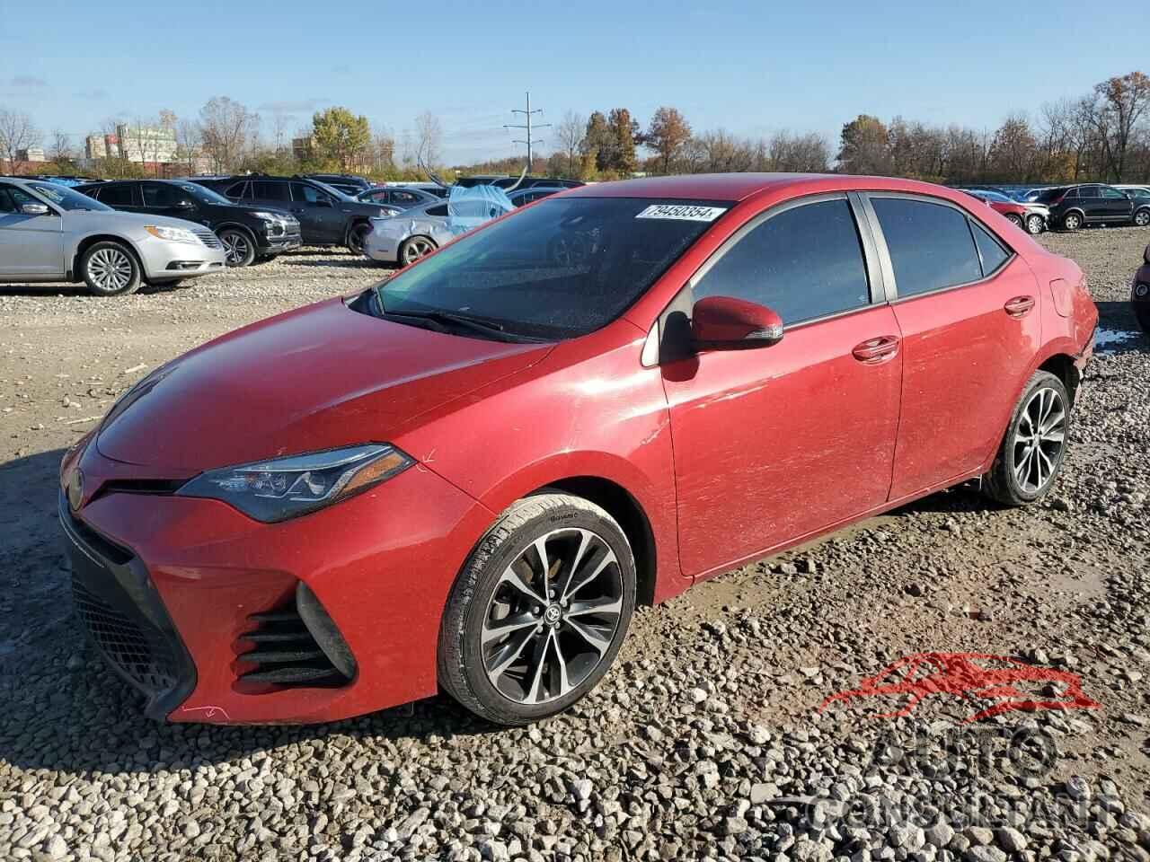 TOYOTA COROLLA 2018 - 2T1BURHE8JC072623