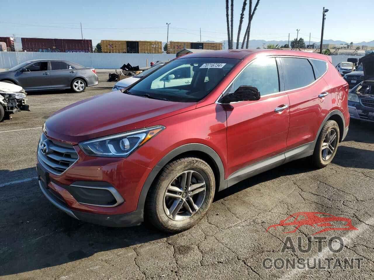 HYUNDAI SANTA FE 2018 - 5XYZTDLB8JG532983